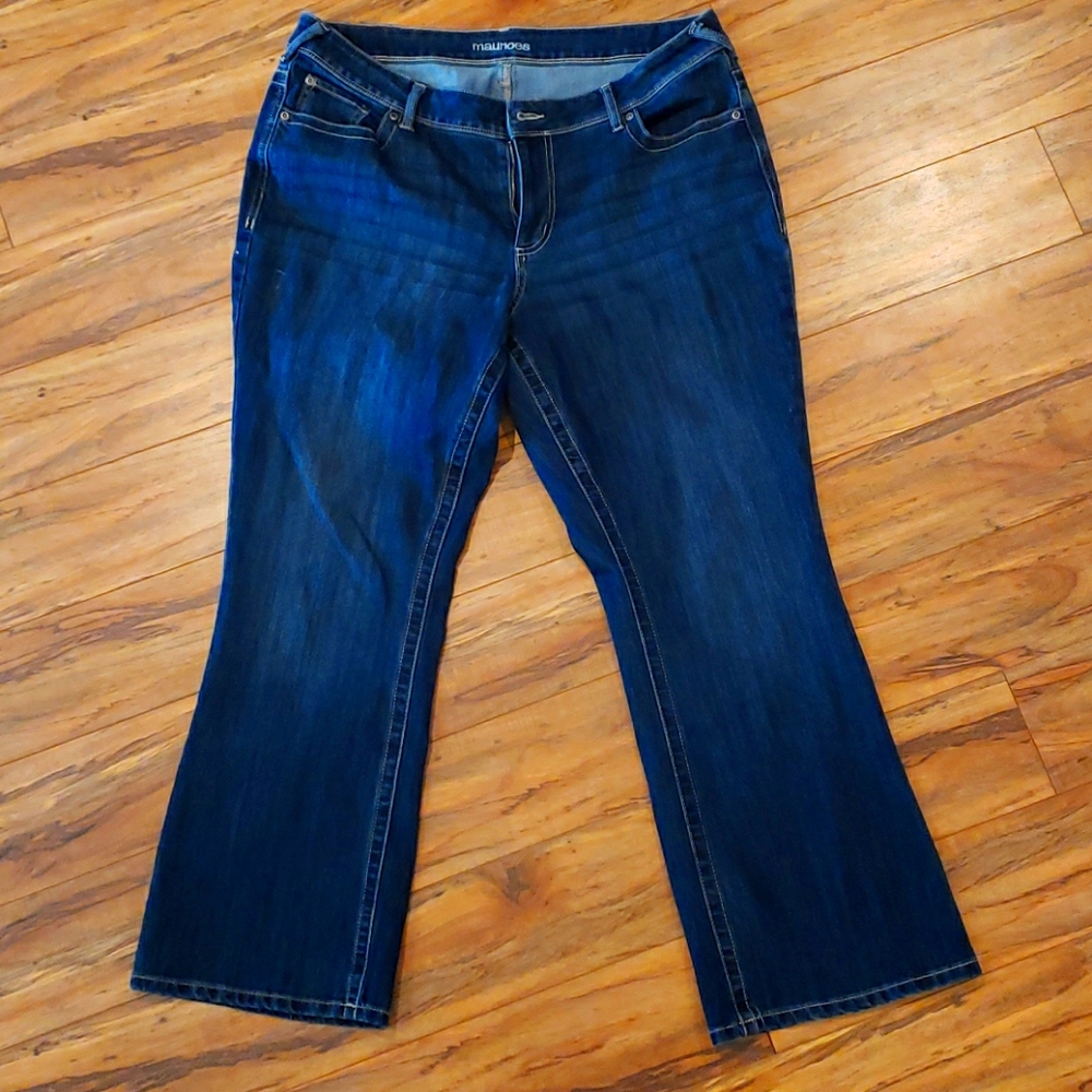 Maurices Bootcut Denims Jeans 16W Short